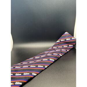 Florida Gators NCAA Men's Silk Tie Orange Blue Vintage Team Logo